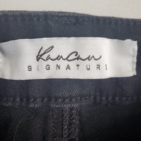 Kancan Signature Distressed High-Rise Cutoff Denim Short Shorts - Picture 9 of 14